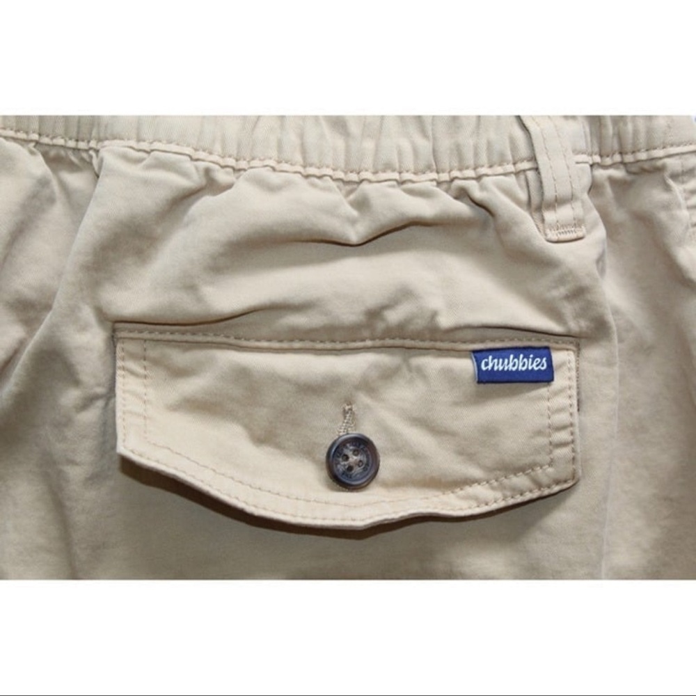 Chubbies Boomshakalaka Men Shorts Size XXL Cotton Chino Pants Regular Fit